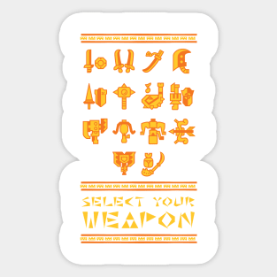 MONSTER HUNTER: SELECT YOUR WEAPON 2 Sticker